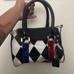 Harley Quinn mini barrel purse